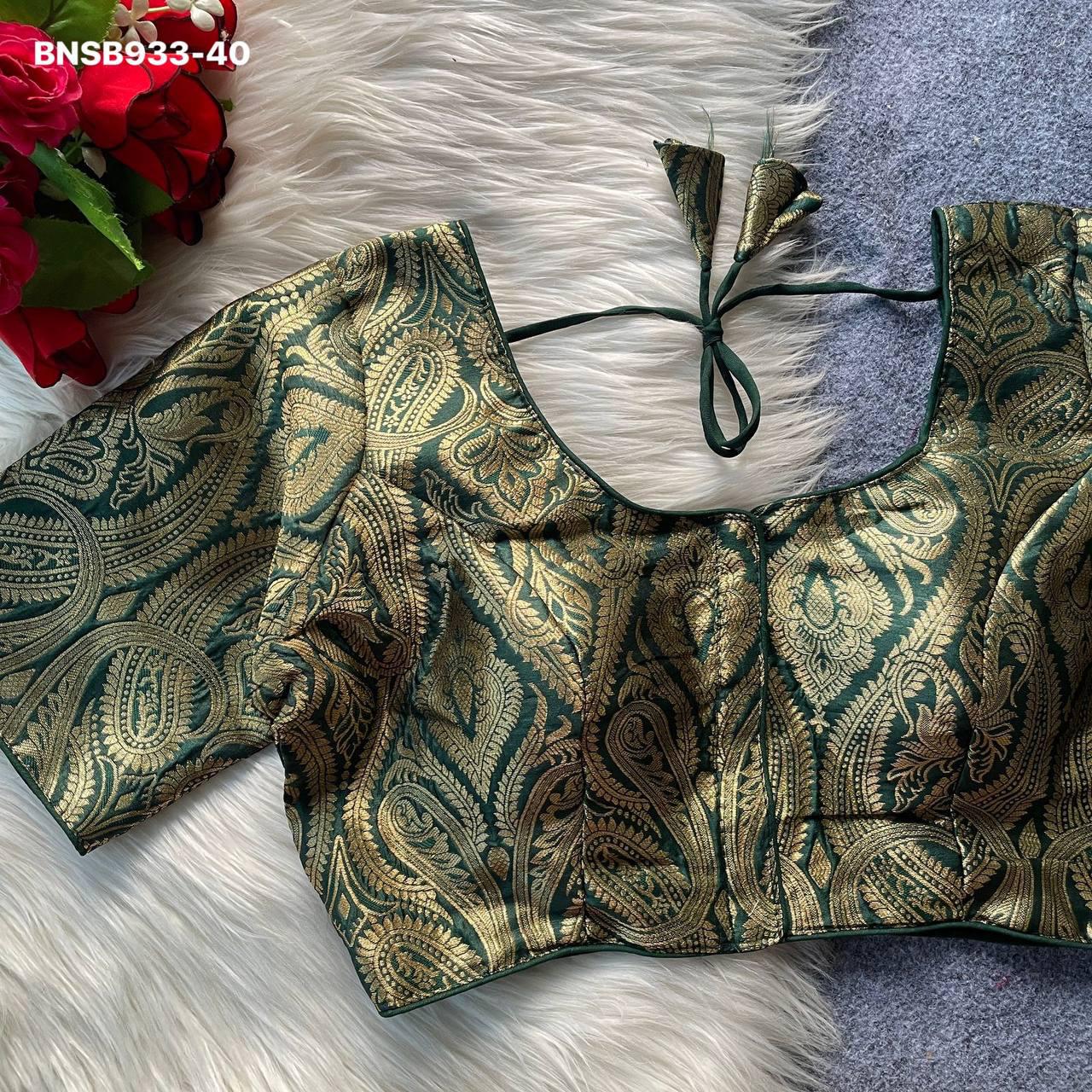 Pure Banarasi Silk-Green